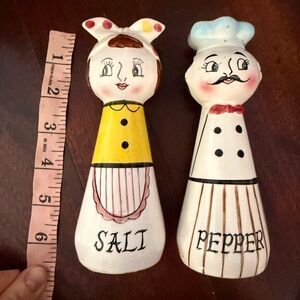 Vintage Salt Pepper Shakers 1950s